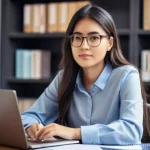 중독상담사 국가 자격증과 민간 자격증 비교 - **Prompt:** "A highly detailed, professional portrait of a dedicated female psychology student in he...