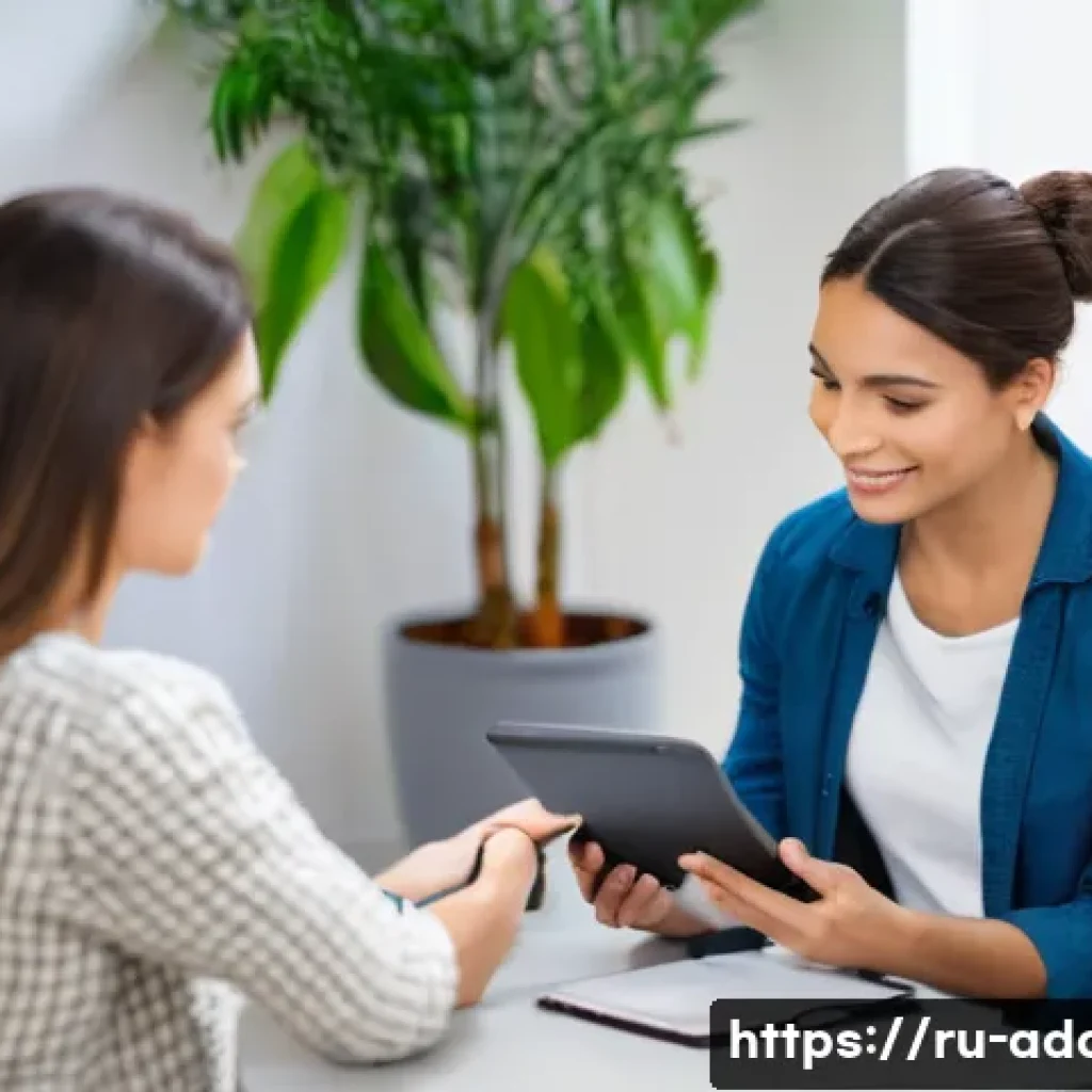 중독상담사로서의 커리어 성장 단계 - A compassionate addiction counselor in a cozy, well-lit therapy room designed for client comfort and...